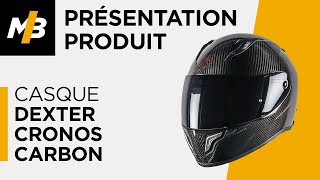 Casque racing Dexter Cronos Carbon avis en vidéo par Motoblouz [upl. by Telimay548]