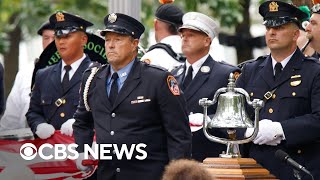 Vice President Harris other officials attend 911 memorial service in New York  full video [upl. by Eidnas]