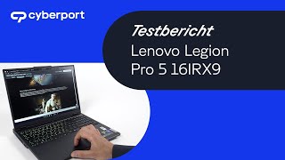 Lenovo Legion Pro 5 16IRX9 im Test  Cyberport [upl. by Aig838]