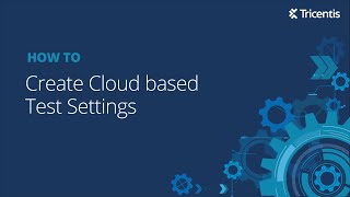 NeoLoad How to Create Cloud Based Test Settings [upl. by Enilhtak]