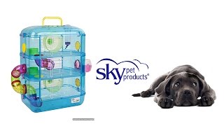 Hamster Cage  Fantasia  3 Storey  Sky Pet Products [upl. by Okiam]