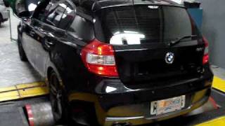 BMW 130i 0 a 260 Kmh em dinamômetro  Nascarchips [upl. by Coster]