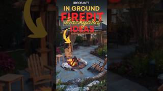 In Ground Fire Pit Ideas for Your Backyard Patio Deck Pergola and More patio backyard [upl. by Eedoj217]