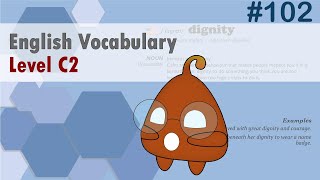 English Vocabulary Simplified C2 Level for Advanced Learners 102 [upl. by Kulda1]