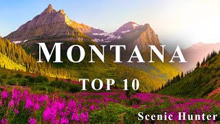 10 Best Places To Travel In Montana  Montana USA Travel Guide [upl. by Annaid]