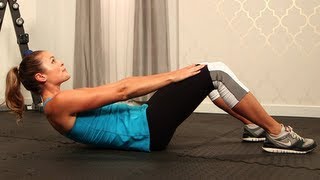 How to Do a Crunch Correctly Ab Exercise Fit How To [upl. by Cleopatra934]