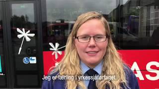 Yrkessjåførlærling persontransport Ida Martinsen [upl. by Edobalo]