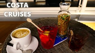 COSTA CRUISES  MyDrinks Package  PIU GUSTO  Costa Firenze [upl. by Dodson]