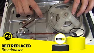 How to Replace a Breadmaker Belt [upl. by Treboh184]