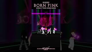 BORN PINK HONG KONG ✨💗 bornpinktour blackpink kpop roblox shorts blink live lisa rose [upl. by Euqnom554]