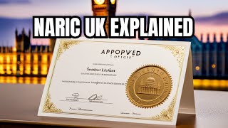 How to get your degree recognised in the UK UkenicNaric UK guide [upl. by Croner66]