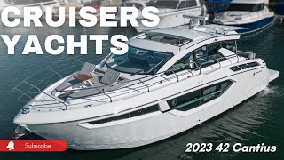 2023 Cruisers Yachts 42 Cantius [upl. by Aicsile]