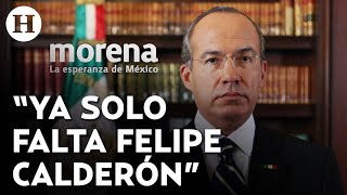 ¡Morena exige juicio para Felipe Calderón tras condena de Genaro García Luna en EU [upl. by Niltiac716]