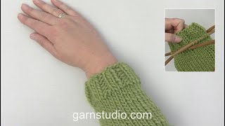 How to extend a knitted sleeve or body [upl. by Arutnev948]