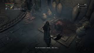 Bloodborne™Oedon chapel dweller all dialogues 1 [upl. by Felicdad]