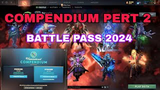 DOTA 2 BATTLE PASS COMPENDIUM PART 2 [upl. by Weaks]