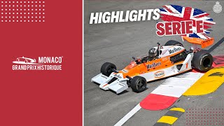 Grand Prix de Monaco Historique 2024  Highlights Race Serie E [upl. by Yllah782]