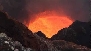 Ambrym Vanuatu Lava Lakes [upl. by Yenaiv707]