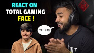 UJJWAL REACT ON TOTAL GAMING FACE REVEAL  TECHNO GAMERZ REACT ON AJJUBHAI FACE REVEAL  REACTION [upl. by Moreno]