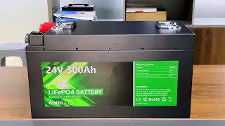 LiFePO4 24V 300Ah Battery [upl. by Wordoow]