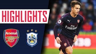 Huddersfield Town 12 Arsenal  Goals and highlights [upl. by Taber141]