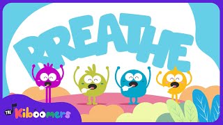 Breathe In amp Out  The Kiboomers Feelings amp Emotions Song  Preschool Yoga [upl. by Burtis]