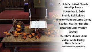 St Johns United Church  Kemptville Ontario Live Stream [upl. by Center]