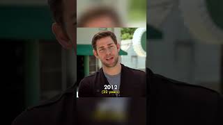 John Krasinski 20032024 johnkrasinski celebrity actor evolution tranformation movie film [upl. by Lilith]