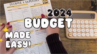 Beginners Guide To Budgeting  Step By Step Tutorial 2025 Setup For You [upl. by Ahsena127]