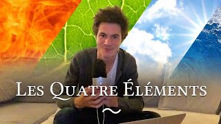 ASMR FRANCAIS  Messages des éléments et leurs sons  terre feu eau air [upl. by Lura]