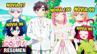 🌟PERDEDOR GANÓ 100 NOVIAS  Kimi no Koto ga Dai Dai Dai Dai Daisuki na 100nin no Kanojo  RESUMEN [upl. by Ramburt361]