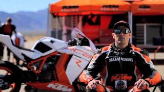 KTM 1190 RC8 R Test with Ty Howard [upl. by Akinhoj]