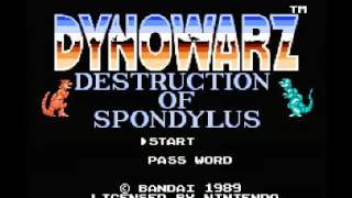 Dynowarz  The Destruction of Spondylus NES Music  Game Over [upl. by Nohsav]