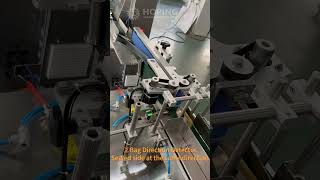 Auto Sachet Bag Sorting Direction Detector and Turnner machine [upl. by Nnailuj]