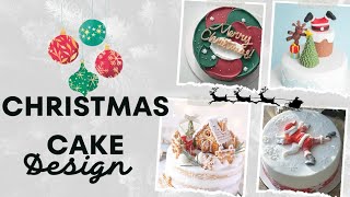 Christmas Cake Designs  cake designs to Make Your Holidays Merry amp Bright [upl. by Inalaek]