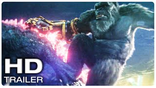 GODZILLA X KONG THE NEW EMPIRE quotKong Rides Godzillaquot Trailer NEW 2024 [upl. by Anahsar]