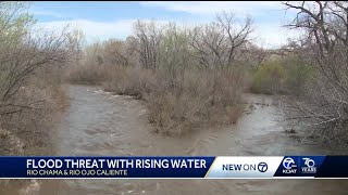 Rio Ojo Caliente Flood Threat [upl. by Burner]