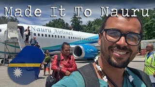 Flying Nauru Airlines  FINALLY Made it to Nauru [upl. by Nial]