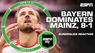 Is Bayern Munich back Reaction to 81 win vs Mainz  ESPN FC [upl. by Esirahc]