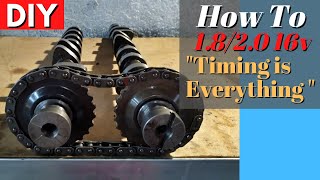 How To Golf GTI 16V Camshaft amp Timing Chain [upl. by Omixam]