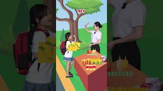 Bé học tiếng anh qua phim hoạt hình thực phẩm bẩn Dont Eat Dirty Food Video and cartoons for baby [upl. by Wallraff844]