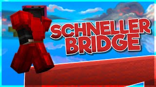 I MASTERED how to Schneller Bridge  Hypixel Bedwars [upl. by Aicilegna]