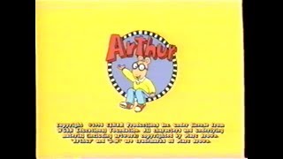 Arthur – Ending 1996 Theme VHS Capture [upl. by Notrab673]