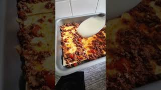 Lasagne 😋 viral viralshort food cooking foryou recipe foryoupage abo [upl. by Digirb713]