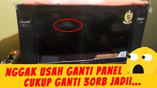 Cara Memperbaiki TV LED Polytron Tidak Ada Gambar Suara Normal [upl. by Horn557]