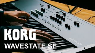 Korg Wavestate SE All Playing No Talking  Bonners Music [upl. by Harimas687]