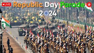 Republic Day Parade 2024 India Celebrates 75th Republic Day  26 January Parade [upl. by Essex563]