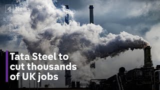 Tata Steel confirms plans to cut jobs by closing Port Talbot blast furnaces [upl. by Elvis]