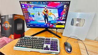 Gaming Pc Free Fire Handcam Pov 🖥️ RYZEN 5 5600G 120 FPS😱 [upl. by Rodney]