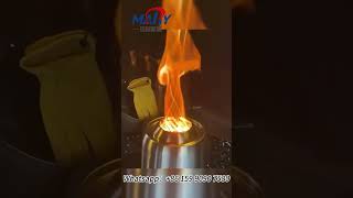 MINI BIOMASS PELLET STOVE the first item of global world [upl. by Otter]